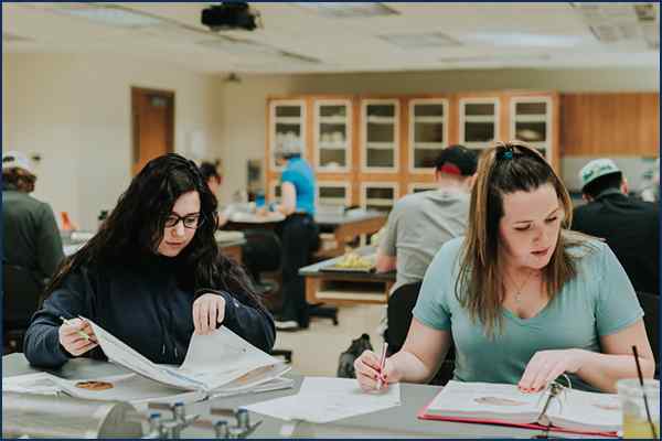 students in classroom