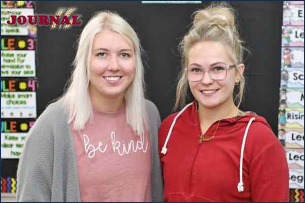 two young women