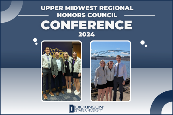 Student photos from the Upper Midwest Regional Honors Council Conference.