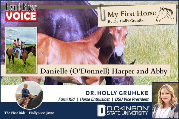 My First Horse: Danielle Harper and Abby