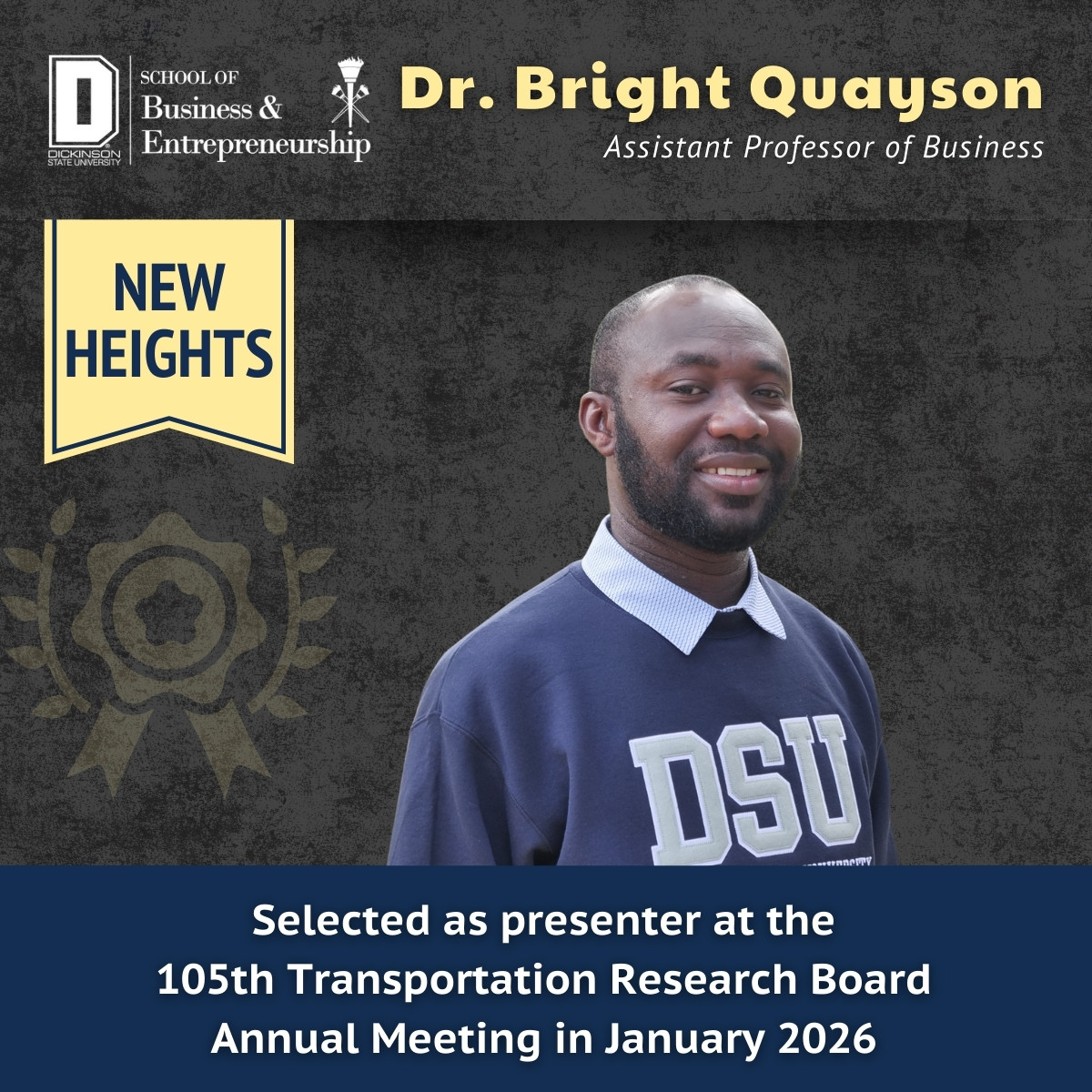 Dr. Quayson - November Employee Highlight