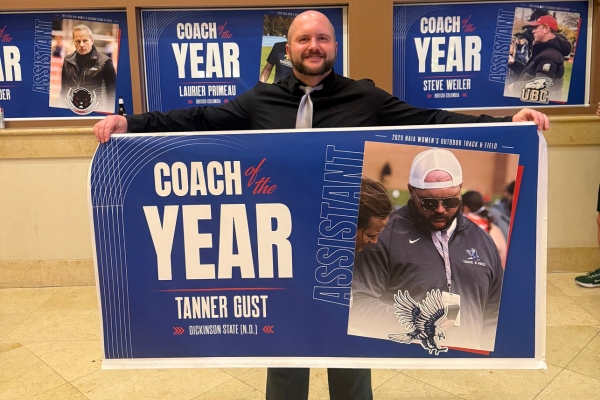 Gust named Assistant Coach of the Year