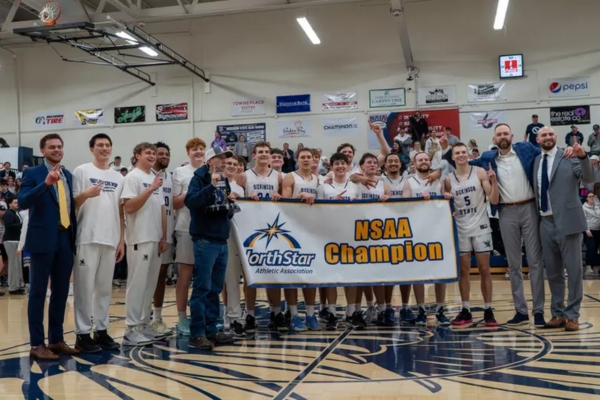 Men's basketball wins NSAA Championship