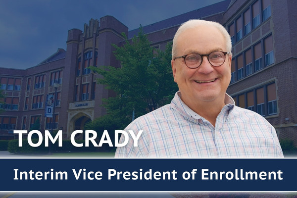 Tom Crady Named Interim Vice President of Enrollment