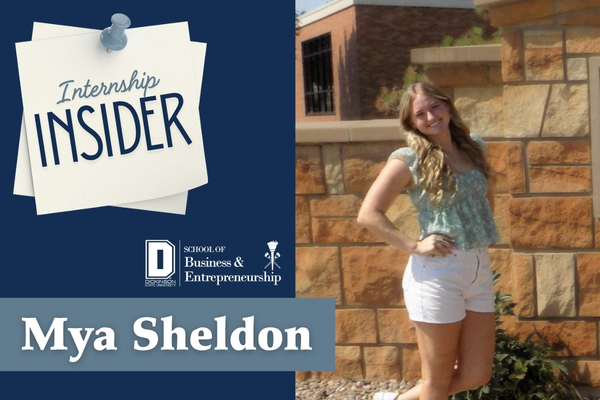 Internship Insider Mya Sheldon