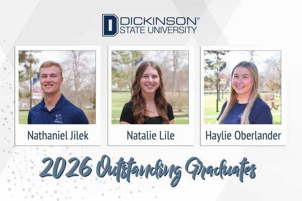 Dickinson State University Announces 2026 Outstanding Graduate Award Recipients