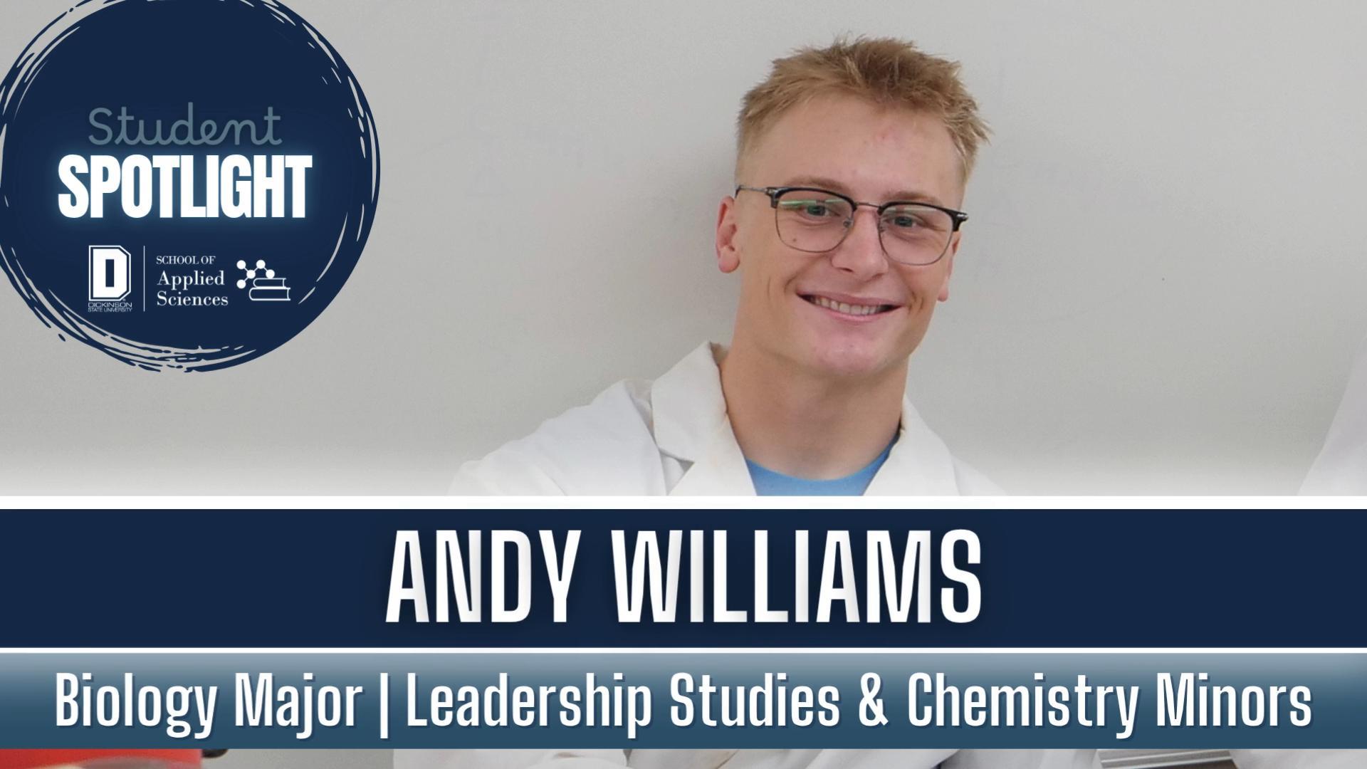 andy williams student spotlight