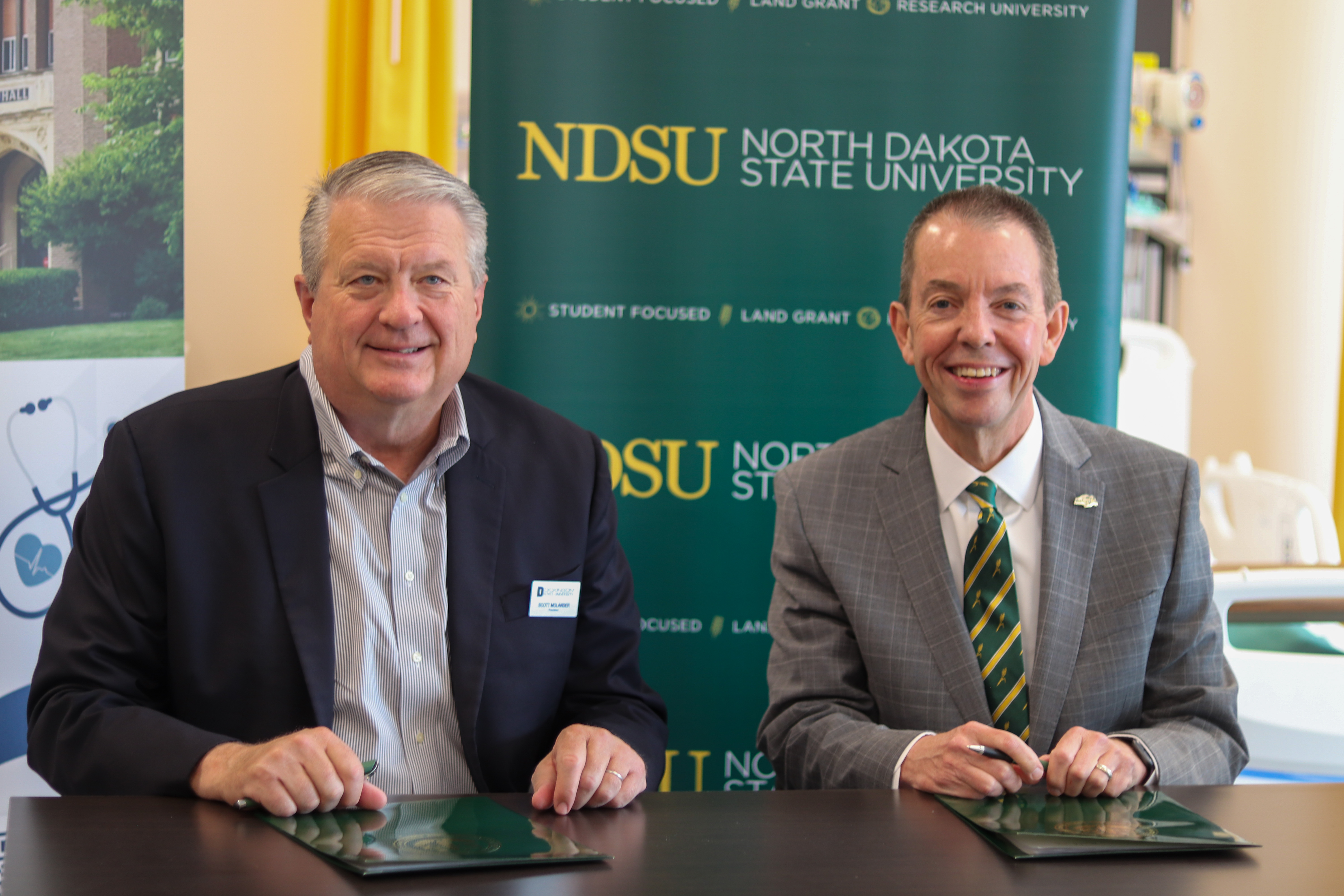 President Molander and President Stewart