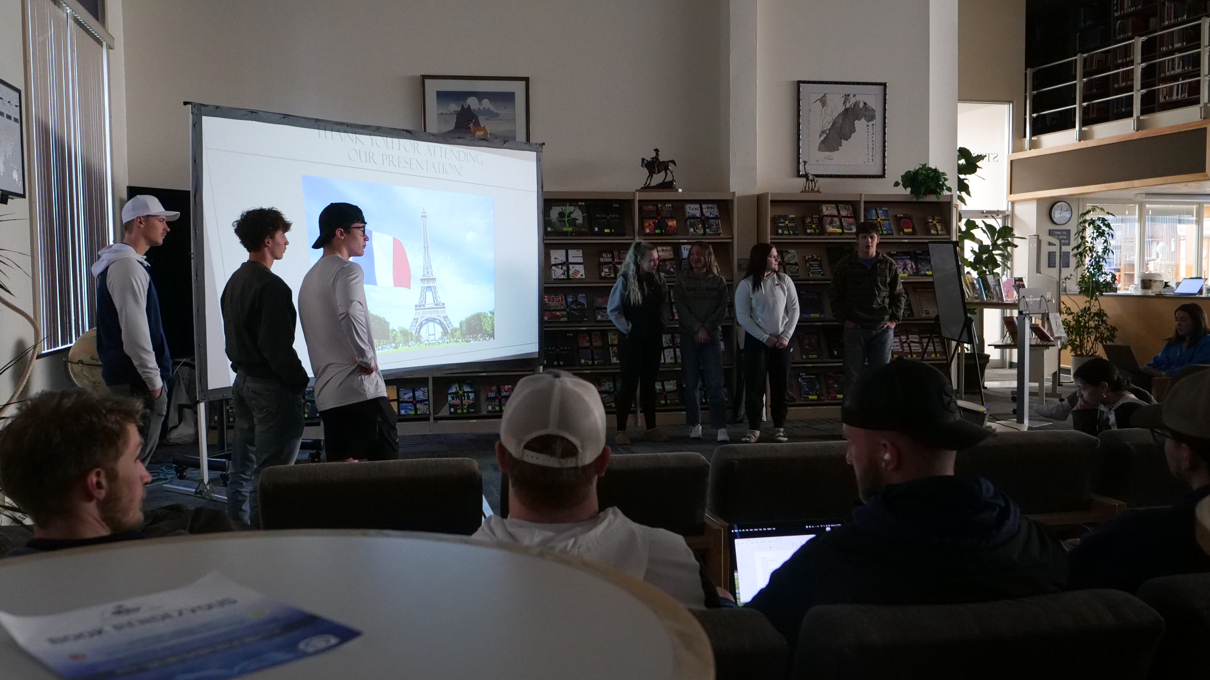 Global Table Students Presenting